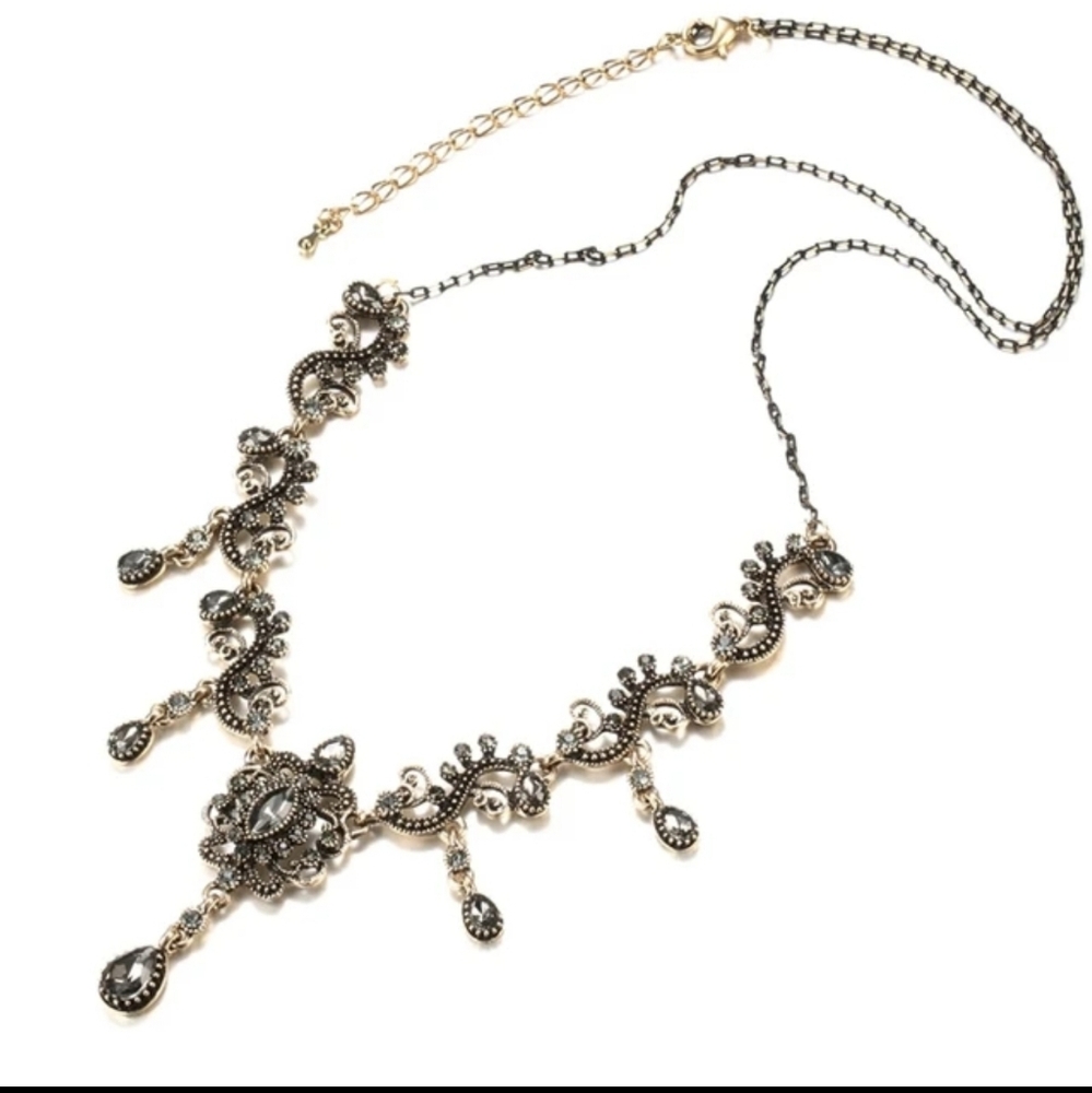 Turkish Vintage Looking Necklace for Women,NEW,Antique,Wedding, HandmadeGift